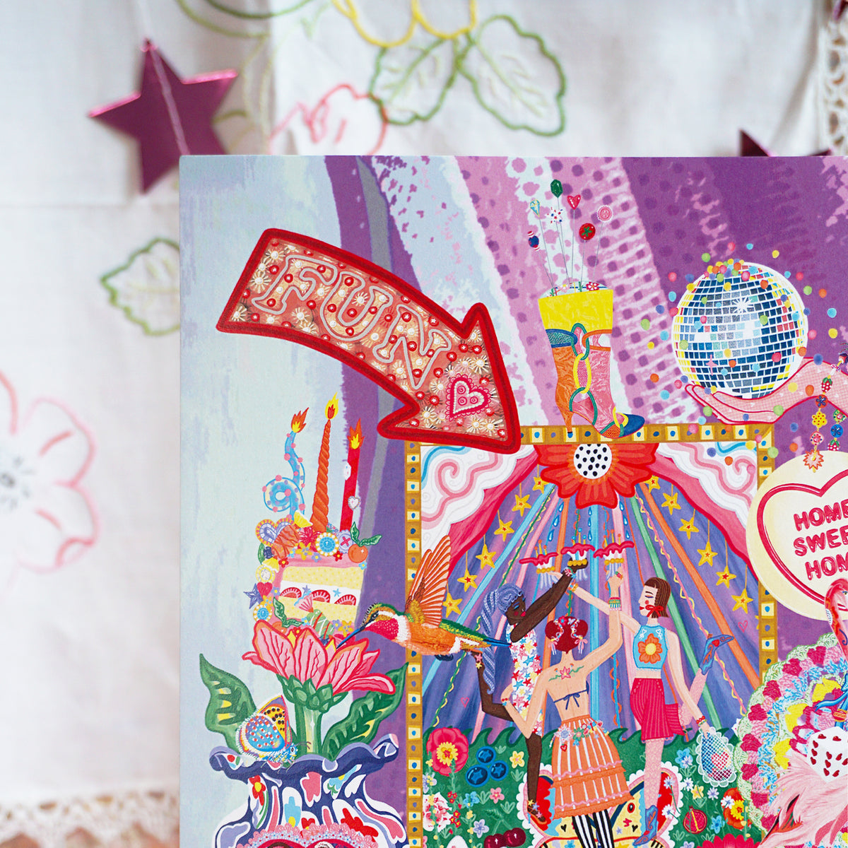 Decadent Extravaganza A4 Print