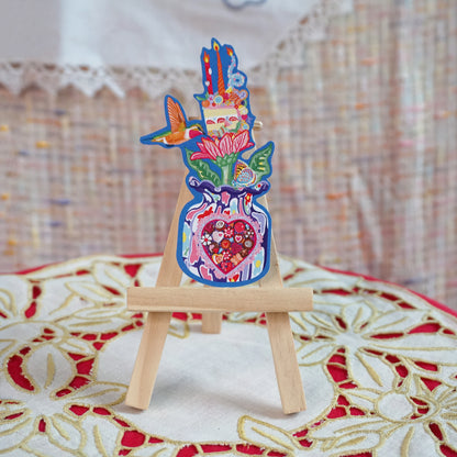 Cake Flower Sticker