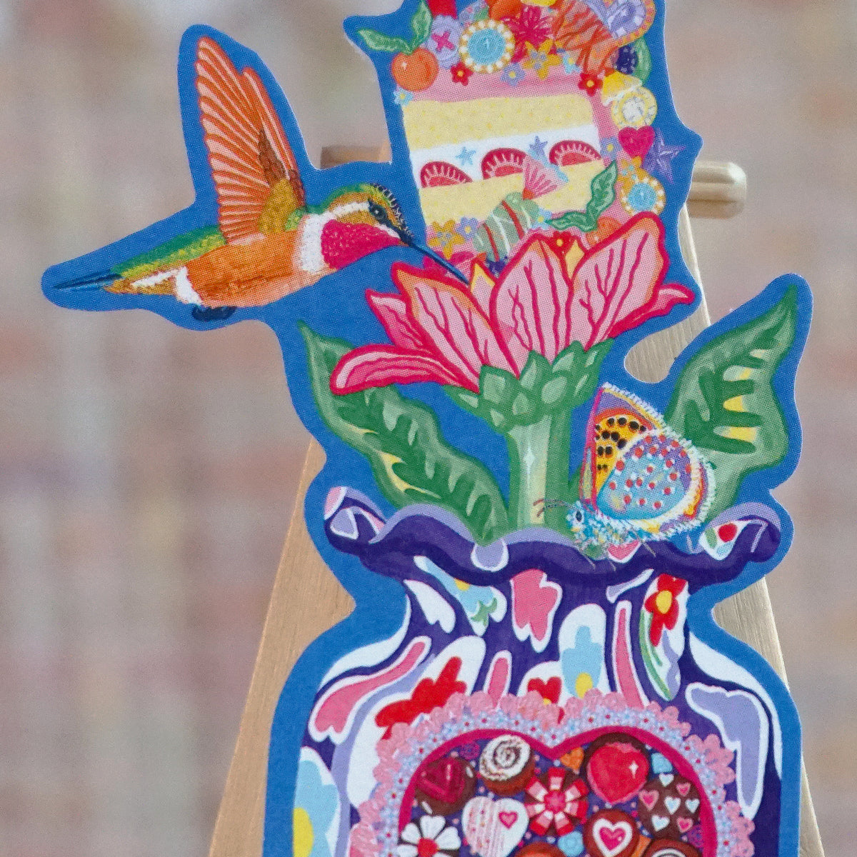 Cake Flower Sticker