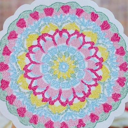 Doily Sticker