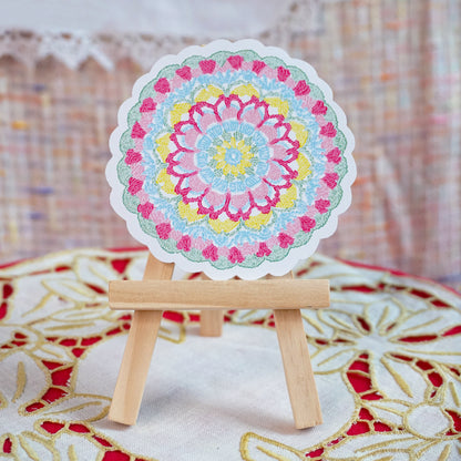 Doily Sticker
