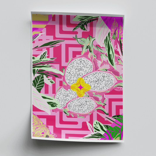 Geotropical Róslottie World Print