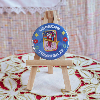 Growing Through It Badge