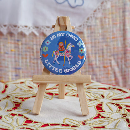 In My Own Little World Badge