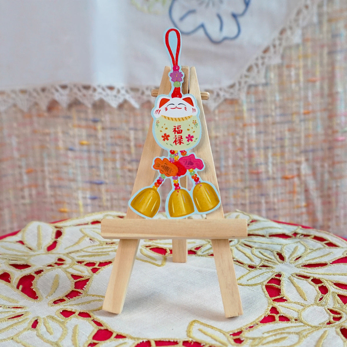 Lucky Cat Sticker