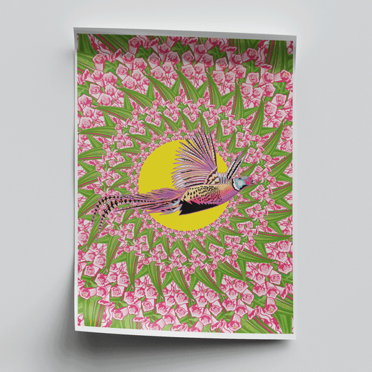 Blooming Kaleidoscope Print