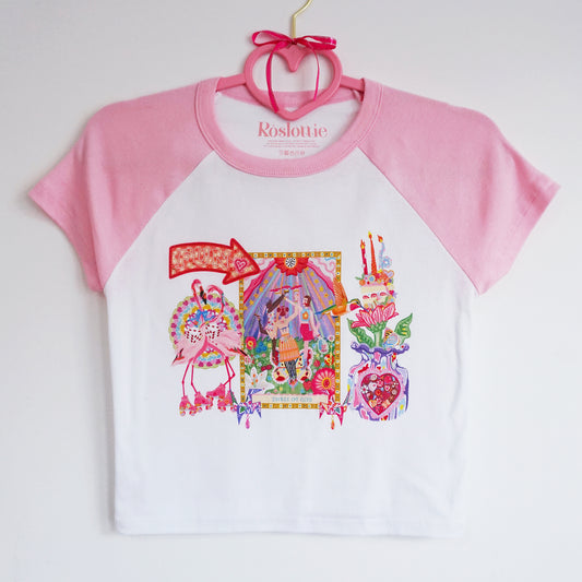 'Lesson 4' Crop Tee