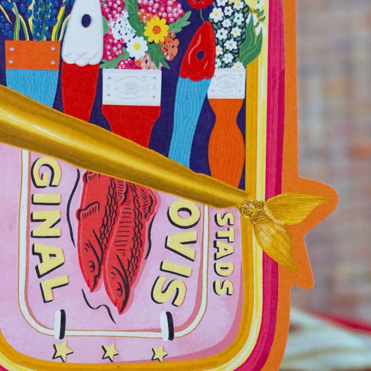 Sardine Brushes Sticker